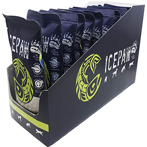 ICEPAW Omega 3 High-Premium-Feuchtfutter für Hunde (Makrele und Hering) 12x100g von ICEPAW by Michael Tetzner