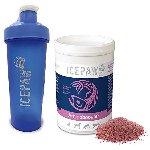 ICEPAW I Kombipaket für Hunde: Shaker und Aminobooster 700g I Gamma-Oryzanol I Muskelbildung I Verdauung von ICEPAW by Michael Tetzner