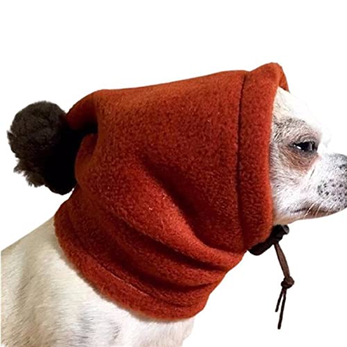 ICTOLOGY Quiet Ears for Dogs Pet Warm Hat Dog Beanies Cap Pet Leisure Windproof Hat Dog Snoods Ear Covers for Noise for Small Medium Dogs Cats, S-2XL von ICTOLOGY