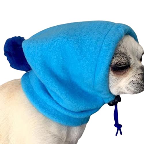 ICTOLOGY Quiet Ears for Dogs Pet Warm Hat Dog Beanies Cap Pet Leisure Windproof Hat Dog Snoods Ear Covers for Noise for Small Medium Dogs Cats, S-2XL von ICTOLOGY