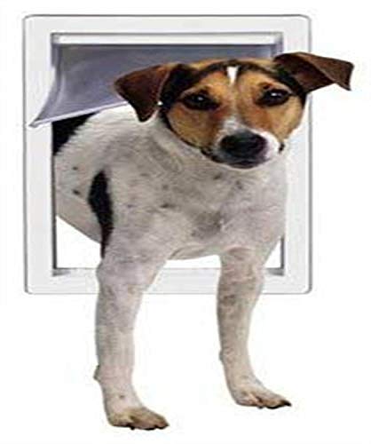 IDEAL PET PRODUCTS SINCE 1979 Perfekte Haustiertür mit Teleskoprahmen, super groß, 38,1 x 50,8 cm Klappengröße von IDEAL PET PRODUCTS SINCE 1979