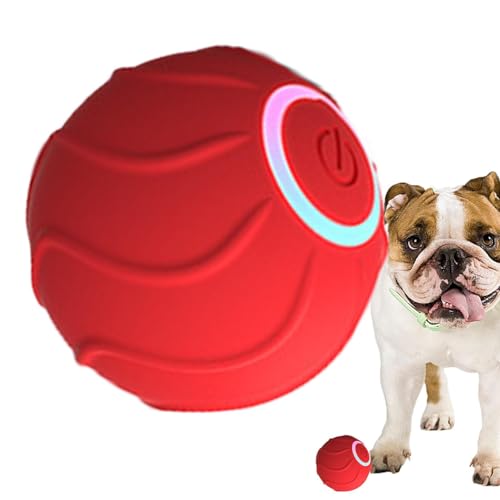 Hundespielzeugball, interaktiver Hundeball, Smart Interactive Hundespielzeug Bälle mit Fernbedienung, Beweglicher Ball für Hunde, Chuckit-Bälle für Hunde, Aktiver Rollball für Hunde, Beweglicher von IDIDOS