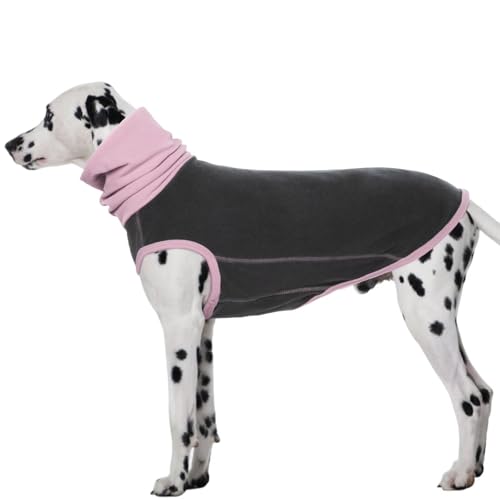 IECOii Hund Fleece Shirt Hund Turtleneck Sweatshirt Hund Fleece Weste von IECOii