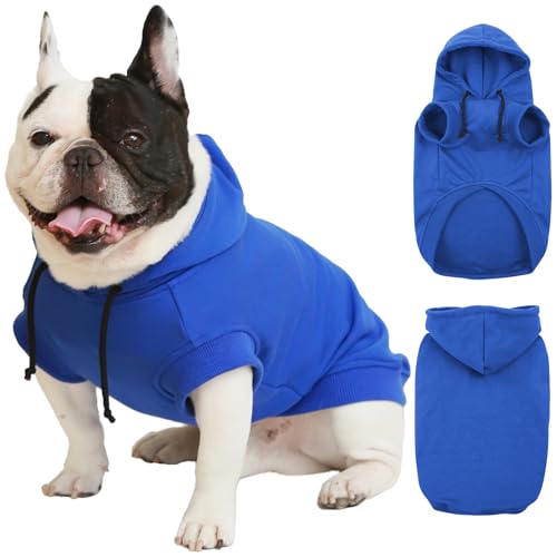 IECOii Kapuzenpullis für Hunde,Hunde Kapuzenpulli,Pullover Dog Hoodie Sweatshirt,Haustier Hund Kapuzen Kleidung,Hundepullover für Mittelgroße, Große und Extra Große Hunde (kein Vliesstoff),M-4XL von IECOii