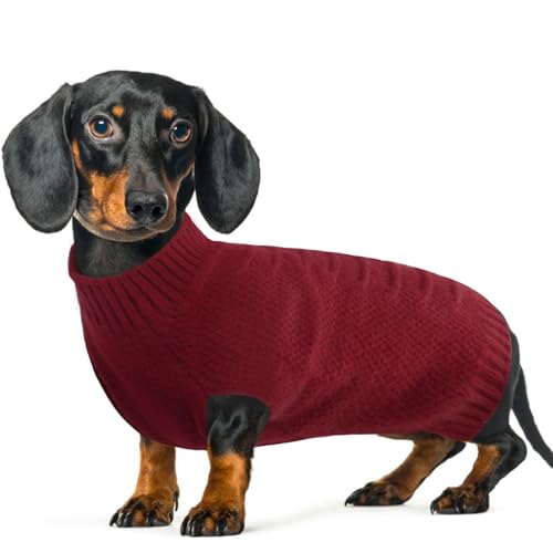 IECOii Hundepullover,Weihnachten Sweater FüR Hunde,Warmer Hunde Pullover FüR MittelgroßE GroßE Extra GroßE Hund,Hundemantel Fleece Hundepulli Wintermantel Hund,Winter Hunde Kleidung,Hund Sweatshirt von IECOii