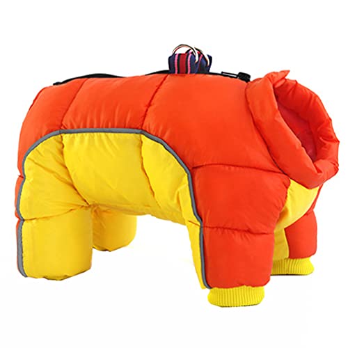 IFIKK Hunde Winterjacken Wintermäntel Haustier Hund Kleidung Hundejacke Hundemantel Winterweste Hunde Warme Winter Jacke Dicker Baumwolle Vierbeiniges Mantel wasserdichte Kleine Hunde Kleidung von IFIKK