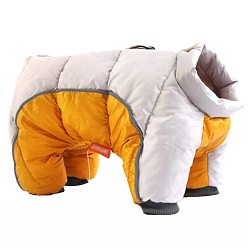 IFIKK Hunde Winterjacken Wintermäntel Haustier Hund Kleidung Hundejacke Hundemantel Winterweste Hunde Warme Winter Jacke Dicker Baumwolle Vierbeiniges Mantel wasserdichte Kleine Hunde Kleidung von IFIKK