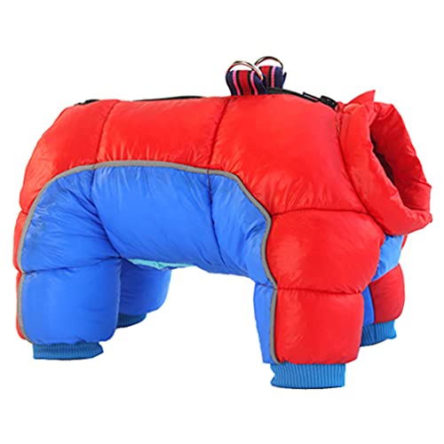 IFIKK Hunde Winterjacken Wintermäntel Haustier Hund Kleidung Hundejacke Hundemantel Winterweste Hunde Warme Winter Jacke Dicker Baumwolle Vierbeiniges Mantel wasserdichte Kleine Hunde Kleidung von IFIKK