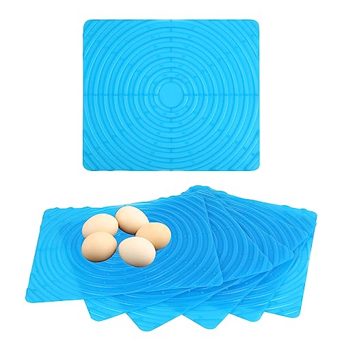 6 Stück Kieselgel Poultry Nesting Pads 13in Nistkasten-Pads für Hühner für Hühnerställe,Nistkästen,Hühnerbetten und Hühnerhaus,Einfach Waschbare Wiederverwendbares Nistmaterial für Hühner Nest-Pads von IGTOPS