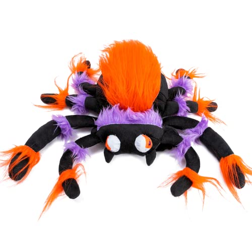 Hund Spinne Kostüm Halloween Haustier Outfit Welpe Hund, Orange-Violett, (unter 11lb), M/L von IKALI