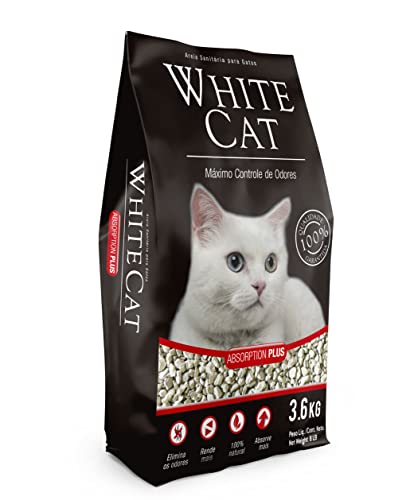 Katzenstreu klumpstreu. Sand für Katzen. Katzenstreu mit Kieselalgen. 2Kg Katzenstreu für Ihre Katze. 100% natürliches und organisches Produkt. Weiße Katze absorbiert mehr. Beseitigt Gerüche von IMCONSULTING