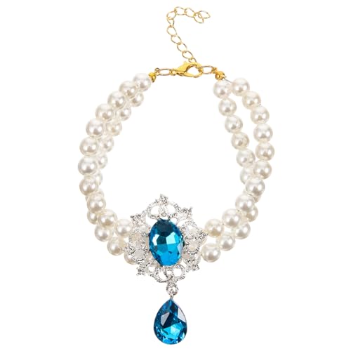 IMIKEYA Stylisches Haustierhalsband aus Stabilen Materialien Verstellbare Halskette für Katzen und Kleine Dekoratives Zubehör für Haustiere Partys und IMIKEYA Stylisches Haustierhalsband aus Stabilen Materialien Verstellbare Halskette für Katzen und Kleine Dekoratives Zubehör für Haustiere Partys und von IMIKEYA