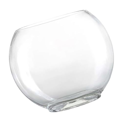 IMIKEYA Transparente Aquarium Vase Klares Aquarium Glas Leere Flasche Transparentes Betta Tank Dekoratives Betta Tank Empfindliches Aquarium Aquarien Und Aquarien Tisch Aquarium von IMIKEYA