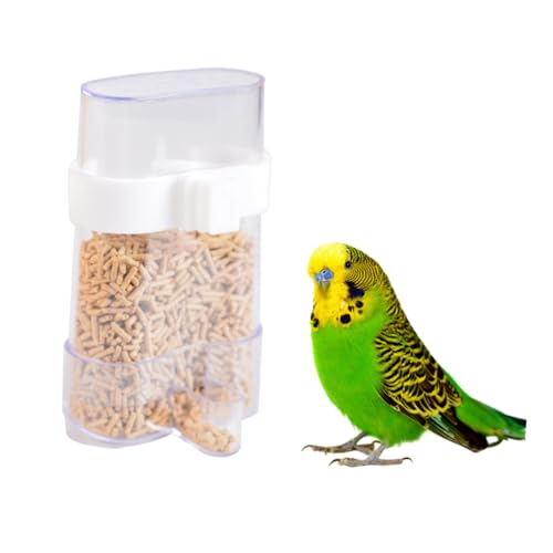 IMIKEYA Vogelfutterbecher Abnehmbarer Futternapf für Papageien und Kleintiere Einfacher Zugang für Futter zu Reinigen für Käfige und Volieren aus Robustem Material IMIKEYA Vogelfutterbecher Abnehmbarer Futternapf für Papageien und Kleintiere Einfacher Zugang für Futter zu Reinigen für Käfige und Volieren aus Robustem Material von IMIKEYA