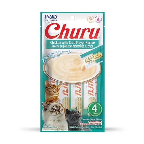 INABA USA609 Churu Cat Treat with Added Vitamin E, One Size/4.5 oz von INABA