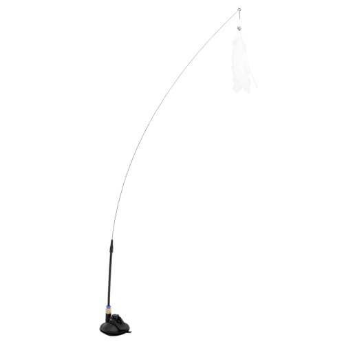 INOOMP 1 Satz Katzenspielzeug Interaktiver Katzen-streichstab Schnurspielzeug Für Katzen Zauberstabspielzeug Für Interaktives Kätzchenspiel Necken Stock Angelrute Sport INOOMP 1 Satz Katzenspielzeug Interaktiver Katzen-streichstab Schnurspielzeug Für Katzen Zauberstabspielzeug Für Interaktives Kätzchenspiel Necken Stock Angelrute Sport von INOOMP