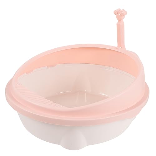 INOOMP 1 Satz Katzentoilette dustbin mülltütenhalter Töpfchentablett für Bunny Train Töpfchen Katzenstreu Haustiertoilette Haushalt Macaron Haustierkäfig Bettpfanne Reisen Katze Töpfchen von INOOMP