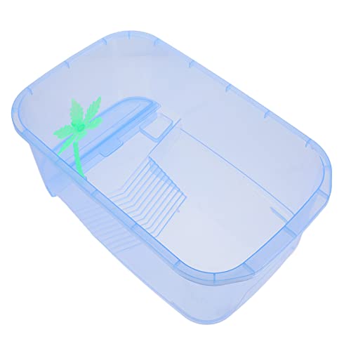 INOOMP 1 Set-Box Schildkrötenbecken Reptilien-überwinterungsgebiet Eidechsenbecken Transparenter Reptilienkäfig Frosch Terrarium Zubehör Kleines Tier Reptilien Schlüpfen Plastik von INOOMP