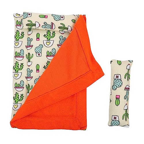 INOOMP 1 Set Klettern Haustier Baumwolle Nest Kleines Tierbett Gecko Lebensraum Gecko Bett Haustier Schlafsack Reptilienbett Schlafsack Für Haustier Kleintier Schlafsack Reptilien von INOOMP