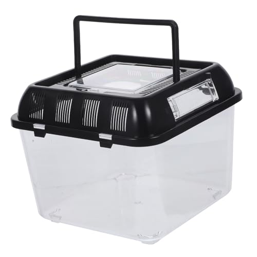 INOOMP 1 Stück Haustierkiste Futterspender drinnen Fischbehälter klein Produkt Hamster käfig Hamster cage stauboxen Aufbewahrungsnest für Reptilien Schildkrötelebensraum Plastik INOOMP 1 Stück Haustierkiste Futterspender drinnen Fischbehälter klein Produkt Hamster käfig Hamster cage stauboxen Aufbewahrungsnest für Reptilien Schildkrötelebensraum Plastik von INOOMP