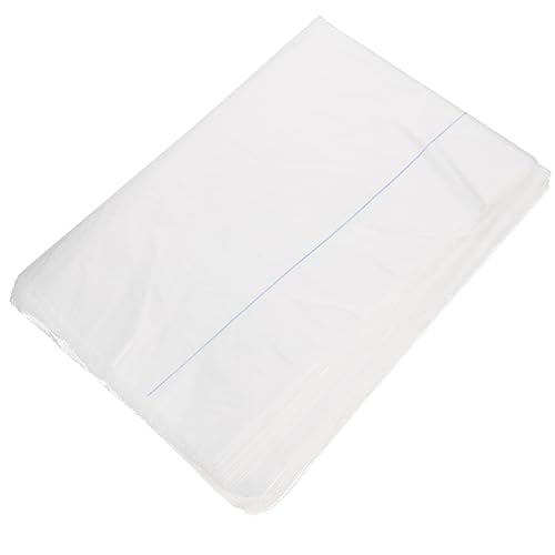 INOOMP 100 Stück Kaninchenkäfig Toilettenfolie Hamsterkäfig Matte PIPI Pads Kaninchen Tablett Einlagen Töpfchen Pads Kaninchenstall Einlage Transparent Hamsterkäfig Haustier von INOOMP