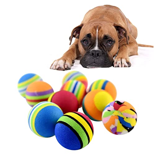 INOOMP 10St Klangknoten Haustierspielzeug Puzzle-Spielzeug für Welpen kleines Hundespielzeug interaktives Spielzeug knete Spielzeug Spielzeuge kaubälle für Hunde Kauspielzeug für Hunde von INOOMP