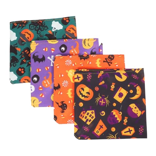 INOOMP 16 STK Halloween-dreiecksschal Katzen-Bandanas Halloween-Bandanas Für Hunde Haustierzubehör Halloween-hundebandana Waschbares Hundebandana Entzückendes Hundebandana Polyester von INOOMP