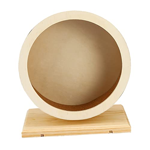 INOOMP 1Stk Flüsterlaufrad aus Holz Hamster-Übungsspielzeug Hamster-Stummrad-Spielzeug Hamster Spielzeug hamsterspielzeug Syrischer Hamster Übungsspielzeug Hamster Silent Wheel Spielzeug von INOOMP