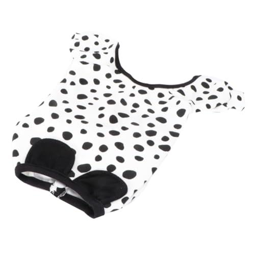 INOOMP 1Stk Haustier-Pyjama -Top-Bodysuit gesamt Hundekleidung haustierbett Muskelshirt Mädchenhemden Hundedressing zu Hause Hunde-Nachtwäsche Halloween Jacke mit Hut Mantel Hündchen von INOOMP