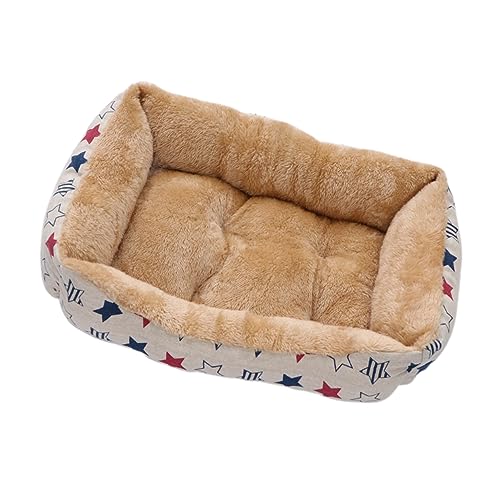 INOOMP 1Stk hundehaus Bett tierkissen haustierbett Plüschdecke katzenliege katzenbett Haustiernest haustierfeldbett Plüschbett für Haustiere Haustier warmes Golden Retriever Zwinger von INOOMP