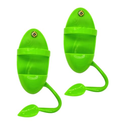 INOOMP 2 Stück -Skelett Haustier -Fütterungsschale Werkzeuge zum Füttern von Haustieren Papagei Vogelspielzeug Futternapf für Sittiche Pet Bird Feeder Abs Green INOOMP 2 Stück -Skelett Haustier -Fütterungsschale Werkzeuge zum Füttern von Haustieren Papagei Vogelspielzeug Futternapf für Sittiche Pet Bird Feeder Abs Green von INOOMP
