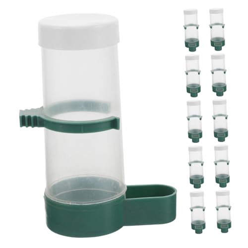 INOOMP 20 Stück Vogelfütterer Hängender Futterspender Für Tauben, Papageien Automatische Taubenfütterung Sittich Futternapf Vögel Behandeln Tasse Wasserspender Für Tauben Plastik INOOMP 20 Stück Vogelfütterer Hängender Futterspender Für Tauben, Papageien Automatische Taubenfütterung Sittich Futternapf Vögel Behandeln Tasse Wasserspender Für Tauben Plastik von INOOMP