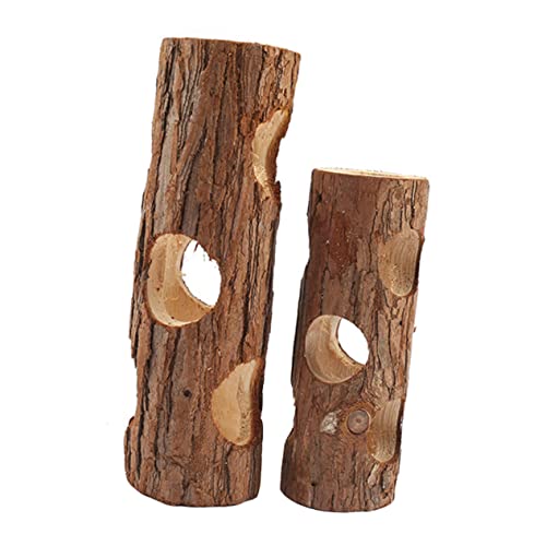 INOOMP 2 Stücke Spielzeug Holz Hamster Baum Loch Spielzeug Vogel Baum Loch Spielsachen Für Haustiere Sicher Haustier Holz Spielzeug INOOMP 2 Stücke Spielzeug Holz Hamster Baum Loch Spielzeug Vogel Baum Loch Spielsachen Für Haustiere Sicher Haustier Holz Spielzeug von INOOMP