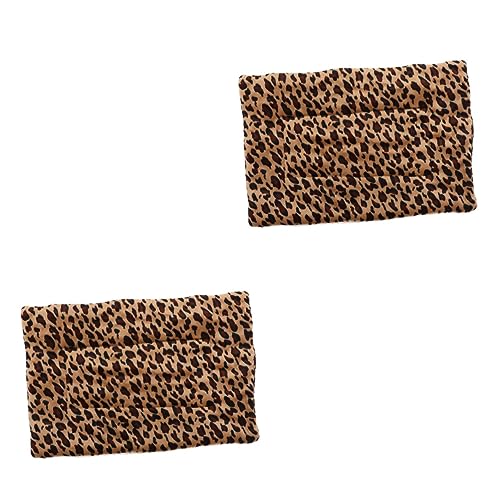 INOOMP 2St Haustierstreu pet Bed petbett hundepolster Hunde unterlage katzenbettchen fulffy Zwingerunterlage Hundebettunterlage Betten für Hunde Katze schlafkissen Kätzchen Kissen Flanell von INOOMP