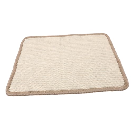 INOOMP 2St Katzenkratzbrett Sisalmatte Kratzmatte mit Katzenminze Kratzbrett aus Sisal Katze kratzmatte katzenkratzmatte Katzenkratzer Schleifklauen Pad Haustier kratzbaum für Katzen von INOOMP