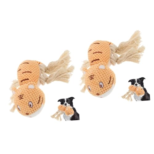 INOOMP 2St Kauspielzeug für Hunde Hundetrainingsspielzeug gefülltes Faultier Plüschtier Interactive Dog Toys knete Spielzeug Spielzeuge interaktives Welpenspielzeug Outdoor-Hundespielzeug von INOOMP