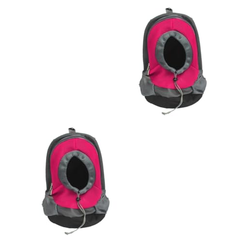 INOOMP 2St Rucksackträger für Hunde hundekotbeutel pet Backpack hundetüten Haustier Hund Tasche Transportbox für Haustiere Haustier Hund Fronttasche Katze Fronttasche der Hund Gurt Reisen von INOOMP