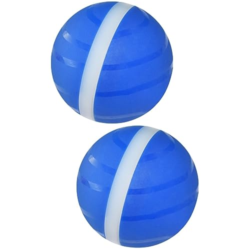 INOOMP 2St Spielzeugball für Haustiere Katzenspielzeug Glocke Hundebälle zum Leuchten bringen interaktives katzenspielzeug Interactive cat Toy Spielzeuge blinkendes Ballspielzeug beissen von INOOMP