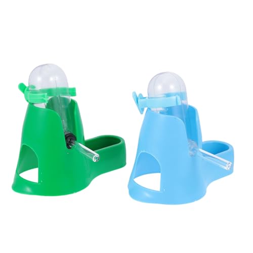 INOOMP 2St Trinkbrunnen für Hamster Wasserflasche für Welpen Wasserbrunnen für Meerschweinchen Hamster wasserspender Hamster trinkflasche Wasserkessel wasserkocher Ball Wiederverwendbar von INOOMP