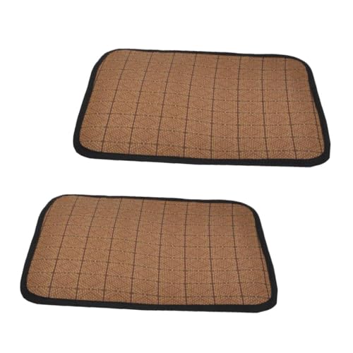 INOOMP 2st Coole Haustierunterlage Kühldecke Für Hunde Outdoor-kühlmatte Für Hunde Hund Kühlmatte Welpen Haustiere Zubehör Hund Schlafunterlage Kühlendes Hundebett Chill Pad Für Hunde von INOOMP