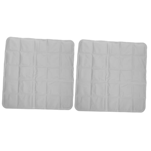 INOOMP 2st Eismatte Für Haustiere Hundeunterlagen Schlafkissen Hundebett Schlafunterlagen Hundeschlafbett Hund Kühlmatte Sommer Hundekühlmatte Hund Schlafmatte PVC Cooles Pad Atmungsaktiv von INOOMP