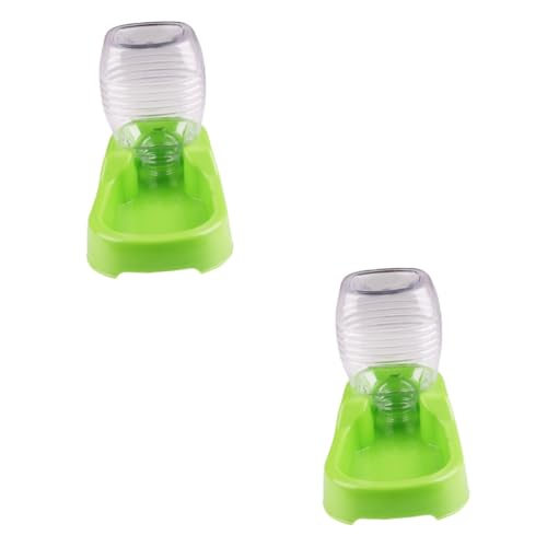 INOOMP 2St Wasserspender für Haustiere pet Water Bowl Dog Water Bowl Futterautomat für Welpen Trinkbrunnen für Haustiere Futternapf für Hunde Wasserspender für Hunde draussen Zubringer von INOOMP