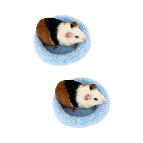 INOOMP 2st Hamster-pad-Bett Hamster Pad Schlafdecke Für Haustiere Haustier Warmes Futter Für Meerschweinchenkäfige Meerschweinchenbett Matte Käfig Für Meerschweinchen Winter von INOOMP