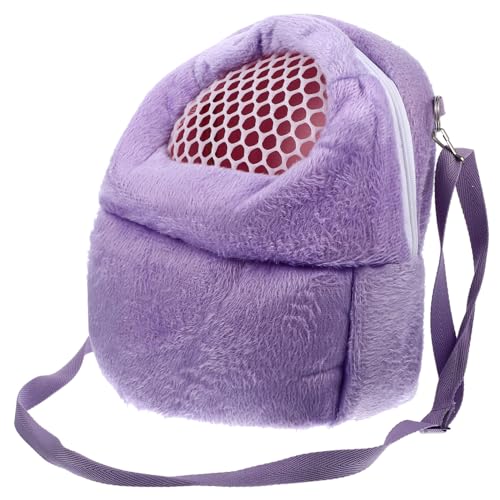 INOOMP 2st Haustier-tragerucksack Reiserucksack Hund Id Barrel Chinchilla Eichhörnchen-Tragetasche Versteck Für Kleine Haustiere Buntes Zelthaus Gurt Tragbar Reisen Atmungsaktive Tasche von INOOMP