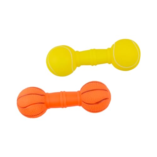 INOOMP 2st Hundespielzeug Hundek?mpfer Spielzeug. Beißspielzeug Für Hunde Welpenspielzeug Aus Gummi Kauspielzeug Für Welpen Quietschendes Haustierspielzeug Der Hund Vinyl Spielzeugset von INOOMP