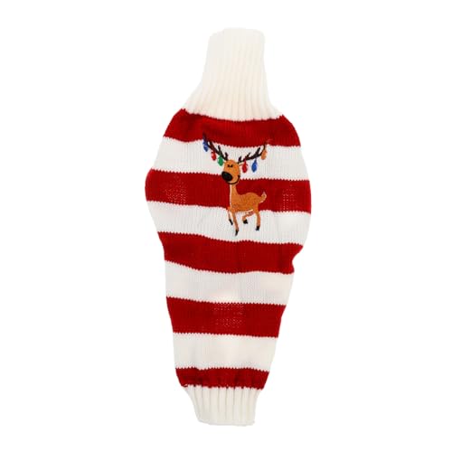 INOOMP 3 Stück Welpen Kleidung Haustier Weihnachtskleidung Hundepullover Hundekleidung Haustier Pullover von INOOMP