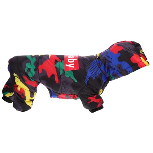 INOOMP 3St Hundekleid hundemantel Dog Raincoat Dog Coat Mantel für Hunde Warmer Mantel warme Haustierjacke warme Hoodies Weste Mantel pet Winter Daunenjacke Haustiermantel mit Hoodies von INOOMP