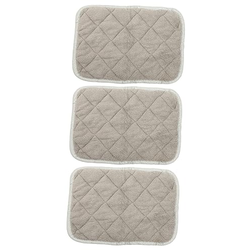 INOOMP 3St Katze Hund Matte waschbare Haustierbettwäsche Schlafunterlage Hundedecke pet Bed haustierfeldbett Schlafkissen Matratze Zuhause warme Kätzchenkissen Katzenmattenbett Polyester von INOOMP