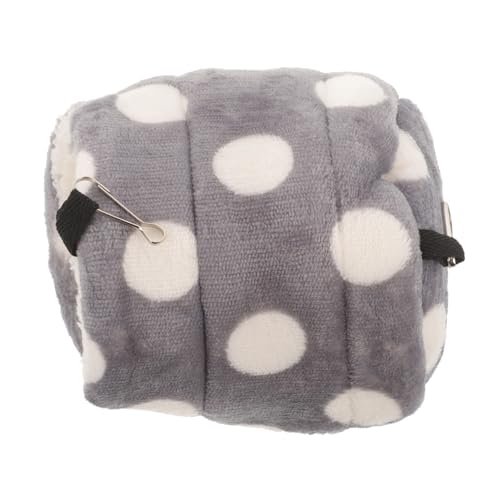 INOOMP 3St Tierhütte Igel Kuschelsack Hamster-Hängematte Winterbett für Haustiere Käfigzubehör für Nagetiere Kuscheltier Bett-Caddy zum Aufhängen tierische Höhle tierische Hommock Papagei von INOOMP