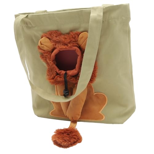 INOOMP 3St Umhängetasche Katzentragetasche Umhängetasche für Katzen Katzentragetasche aus Segeltuch Dog Carrier Bag Katzen Handtasche Tragbarer Katzentransporter großer Katzentransporter von INOOMP